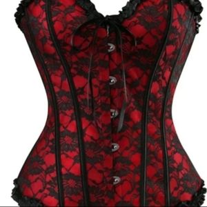 New Lace-Up Gothic Corset L
